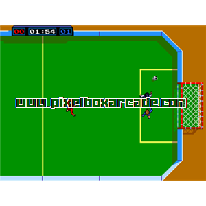 Pixelbox Arcade - Power Play (1985), a Sports / Soccer game by Cinematronics