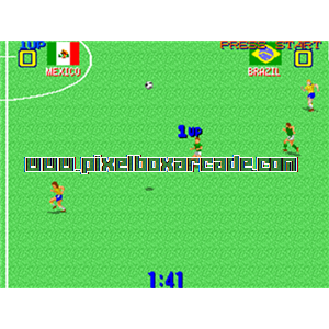 Pixelbox Arcade - Premier Soccer (1993), a Sports / Soccer game by Konami