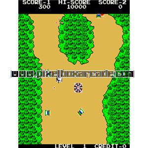 Pixelbox Arcade - Progress (1984), a Shooter / Driving Vertical game by Chuo Co. Ltd
