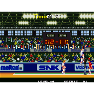 Pixelbox Arcade - Power Spikes II (1994), a Sports / Volleyball game by Video System Co.