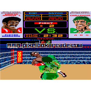 Pixelbox Arcade - Punch-Out!! (1984), a Sports / Boxing game by Nintendo