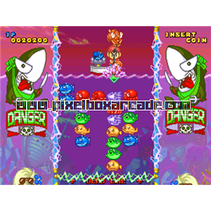 Pixelbox Arcade - Puzzli (1995), a Puzzle / Drop game by Metro / Banpresto