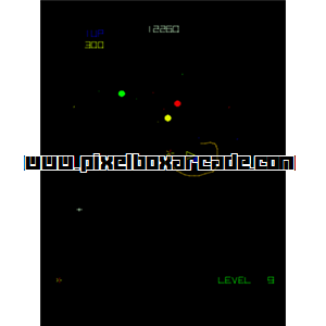 Pixelbox Arcade - Quantum (1982), a Puzzle / Outline game by Atari