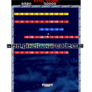 Pixelbox Arcade - Quester (1987), a Ball & Paddle / Breakout game by Namco