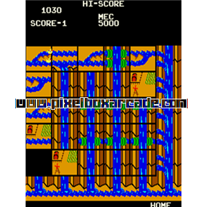 Pixelbox Arcade - Qwak (1982), a Puzzle / Sliding game by Atari