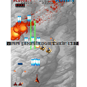 Pixelbox Arcade - Rapid Hero (1994), a Shooter / Flying Vertical game by Media Trading Corp