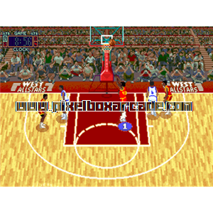 Pixelbox Arcade - Rim Rockin' Basketball (1991), a Sports / Basketball game by Strata/Incredible Technologies