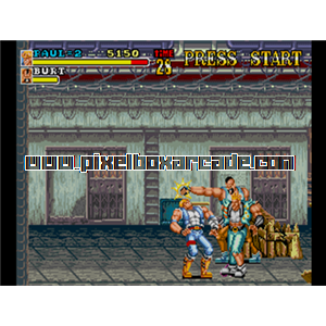 Pixelbox Arcade - Riot City (1991), a Fighter / 2.5D game by Sega / Westone