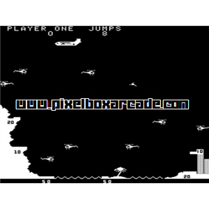 Pixelbox Arcade - Rip Cord (1979), a Sports / SkyDiving game by Exidy