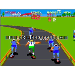 Pixelbox Arcade - Roller Jammer (1984), a Fighter / Vertical game by Nichibutsu + Alice