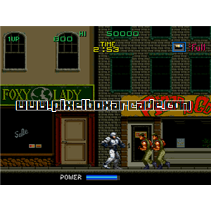 Pixelbox Arcade - Robocop (1988), a Platform / Shooter Scrolling game by Data East Corporation