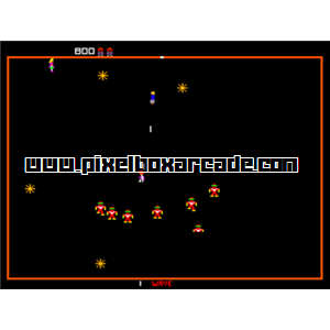 Pixelbox Arcade - Robotron (1982), a Shooter / Field game by Williams