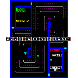 Pixelbox Arcade - Rolling Crash (1979), a Multiplay / Compilation game by Nichibutsu