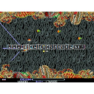 Pixelbox Arcade - R-Type (1987), a Shooter / Flying Horizontal game by Irem