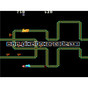 Pixelbox Arcade - Runaway (1982), a Maze game by Atari