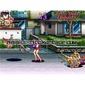 Pixelbox Arcade - Pretty Soldier Sailor Moon (1995), a Fighter / 2.5D game by Banpresto