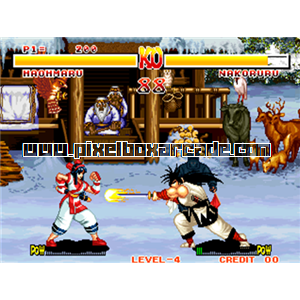 Pixelbox Arcade - Samurai Shodown (1993), a Fighter / Versus game by SNK
