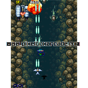 Pixelbox Arcade - Samurai Aces (1993), a Shooter / Flying Vertical game by Psikyo