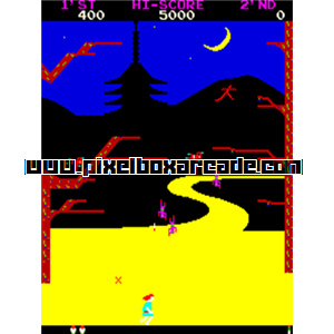 Pixelbox Arcade - Sasuke vs. Commander (1980), a Shooter / 3rd Person game by SNK