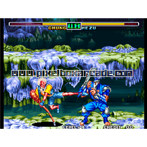 Pixelbox Arcade - Savage Reign (1995), a Fighter / Versus game by SNK