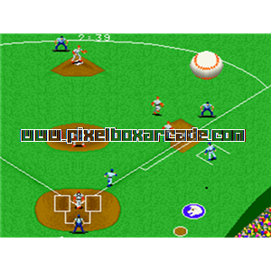 Pixelbox Arcade - Super Champion Baseball (1989), a Sports / Baseball game by Alpha Denshi Co. (SNK of America license)