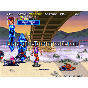 Pixelbox Arcade - Sengoku 2 (1993), a Fighter / 2.5D game by SNK