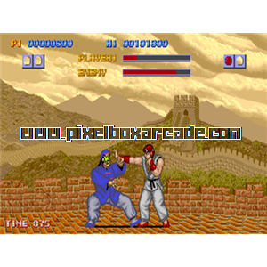 Pixelbox Arcade - Street Fighter (1987) by Capcom