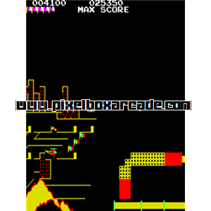 Pixelbox Arcade - Sky Bumper (1982), a Shooter / Flying game by Venture Line