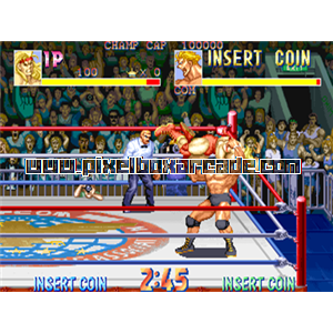 Pixelbox Arcade - Saturday Night Slam Masters (1993), a Sports / Wrestling game by Capcom