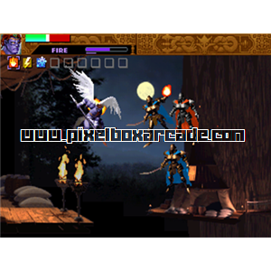 Pixelbox Arcade - Sol Divide - The Sword Of Darkness (1997), a Shooter / Flying Horizontal game by Psikyo