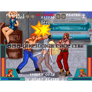 Pixelbox Arcade - Solitary Fighter (1991), a Fighter / Versus game by Taito Corporation Japan