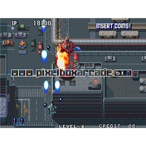 Pixelbox Arcade - Aero Fighters 2 (1994), a Shooter / Flying Vertical game by Video System Co.