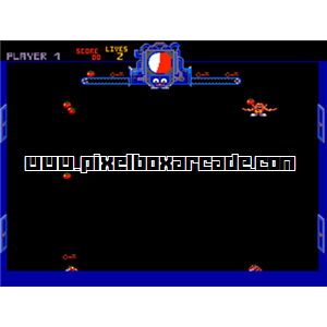 Pixelbox Arcade - Splat! (1982), a Shooter / Field game by Williams