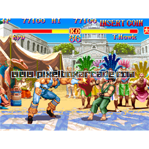 Pixelbox Arcade - Super Street Fighter 2: The New Challengers (1993), a Fighter / Versus game by Capcom