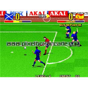 Pixelbox Arcade - Ultimate 11 - The SNK Football Championship (1996), a Sports / Soccer game by SNK