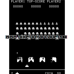 Pixelbox Arcade - Space Stranger (1978), a Shooter / Gallery game by Yachiyo Electronics, Ltd.