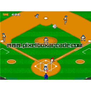 Pixelbox Arcade - Stadium Hero (1988), a Sports / Baseball game by Data East Corporation