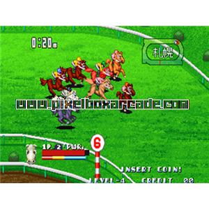 Pixelbox Arcade - Stakes Winner (1995), a Sports / Horse Racing game by Saurus