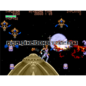 Pixelbox Arcade - Strider (1989), a Platform / Fighter Scrolling game by Capcom