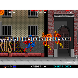 Pixelbox Arcade - Superman (1988), a Fighter / 2D game by Taito Corporation
