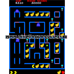 Pixelbox Arcade - Super Pac-Man (1982), a Maze game by Namco