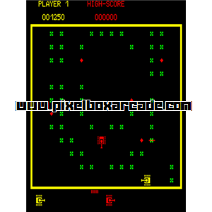 Pixelbox Arcade - Super Tank (1981), a Shooter / Field game by Video Games GmbH