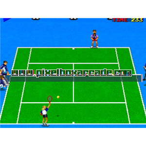 Pixelbox Arcade - Super World Court (1992), a Sports / Tennis game by Namco