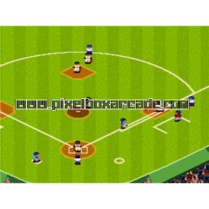 Pixelbox Arcade - Super World Stadium '93 (1993), a Sports / Baseball game by Namco