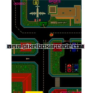 Pixelbox Arcade - Tank Busters (1985), a Maze / Shooter Large game by Valadon Automation