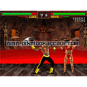 Pixelbox Arcade - Tattoo Assassins (1994), a Fighter / Versus game by Data East Pinball