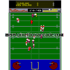 Pixelbox Arcade - John Elway's Team Quarterback (1988), a Sports / Amer. Football game by Leland Corp.