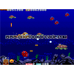 Pixelbox Arcade - Toki (1989), a Platform / Shooter Scrolling game by Tad