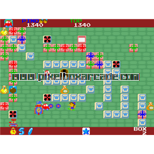Pixelbox Arcade - Toy Pop (1986), a Maze game by Namco