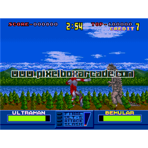 Pixelbox Arcade - Ultraman (1991), a Fighter / Versus game by Banpresto/Bandai
